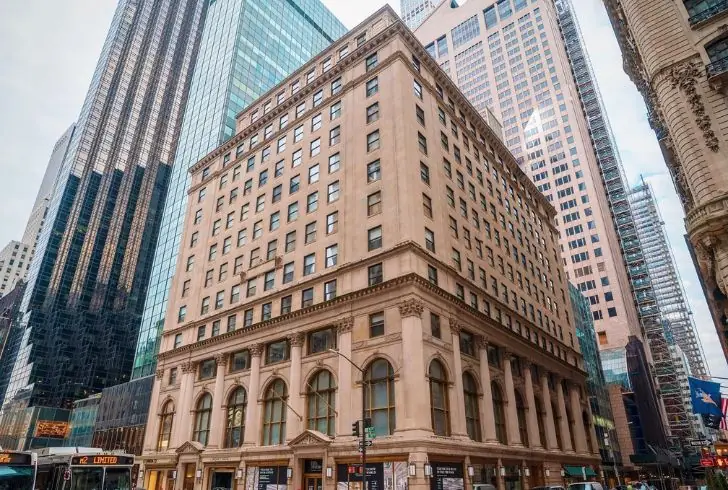 Core Club Exterior with Manhattan Skyline View